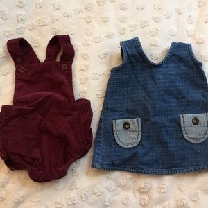 Little Girl Bundle: Romper + Top